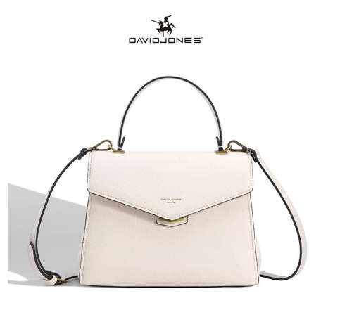 David Jones Elephant Grey Shoulder Handbag DJ912J