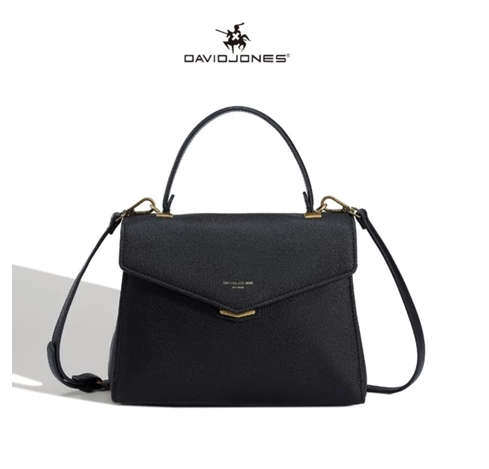 David Jones Elephant Grey Shoulder Handbag DJ912J