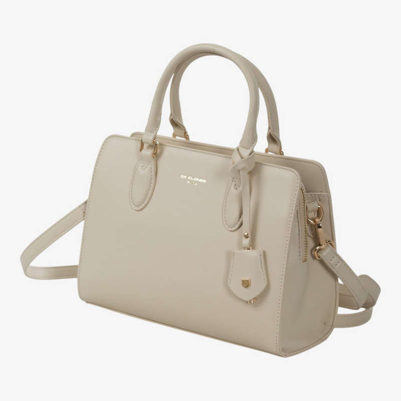 David Jones Beige Classic Handbag DJ168A