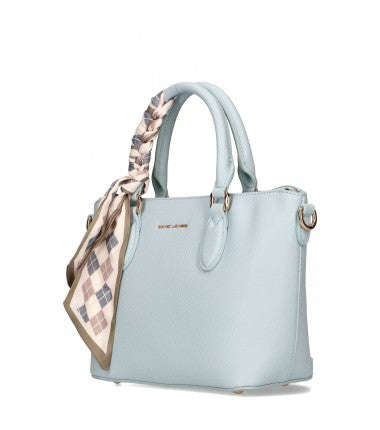 David Jones Light Blue Classic Handbag DJ171A