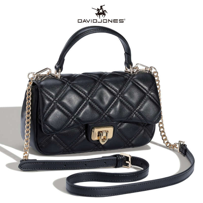 David Jones White Shoulder Handbag DJ207A
