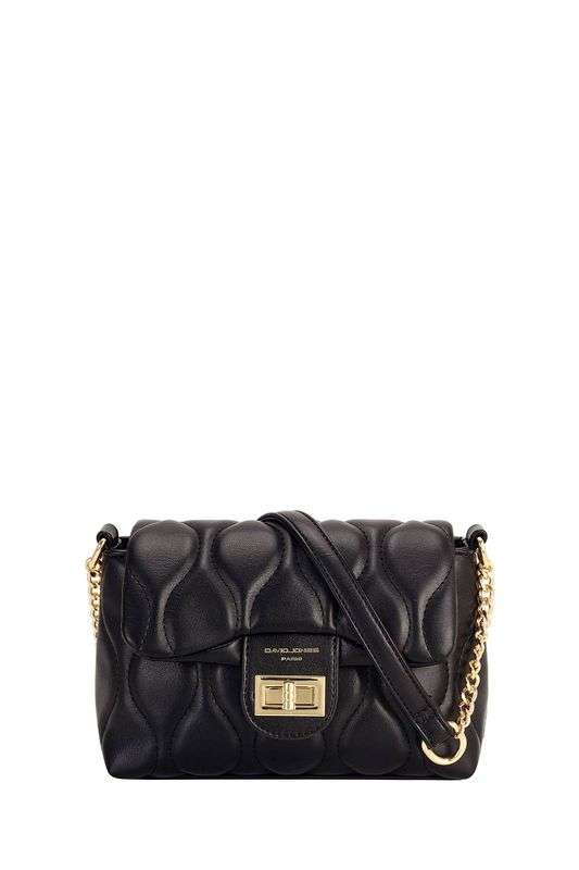 David Jones Black Quilted Handbag DJ221A