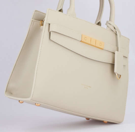 David Jones Executive Beige Handbag DJ326A