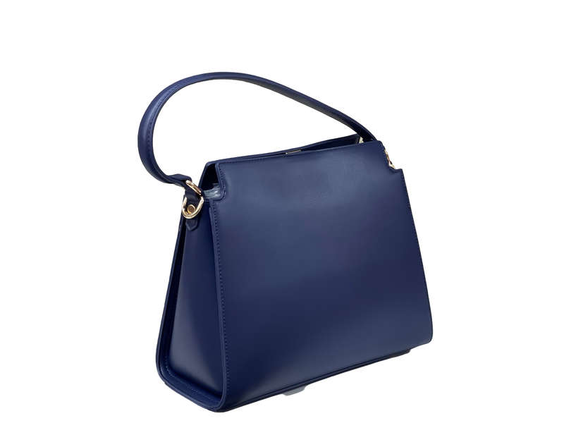 BAGCO Classic Structured Tote  Black Elegance