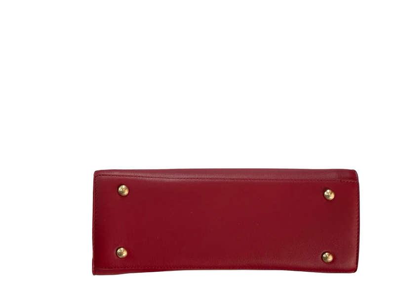 BAGCO Luxe Ruby Structured Handbag