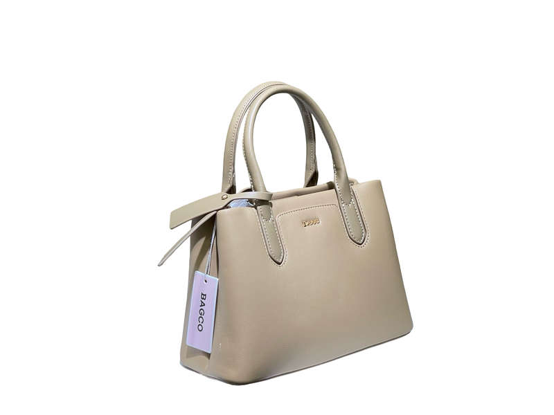Trendy Taupe BAGCO Handbag