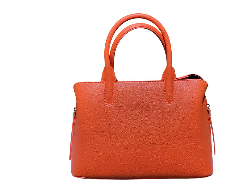 New Trendy Orange BAGCO Handbag