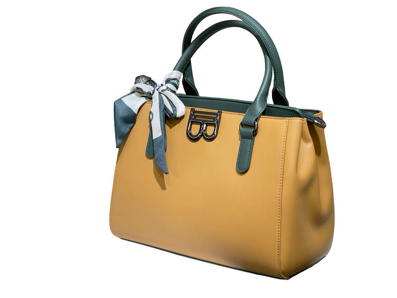 BAGCO Royal Mustard Grace Handbag