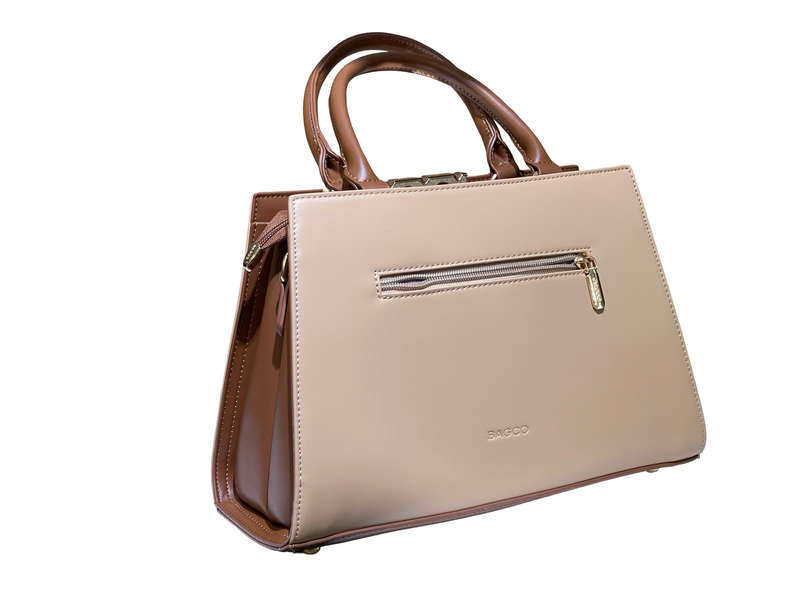 BAGCO Handbag Classic Beige Color