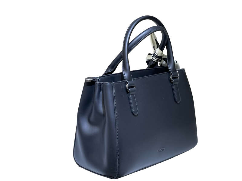 BAGCO Royal Black Grace Handbag