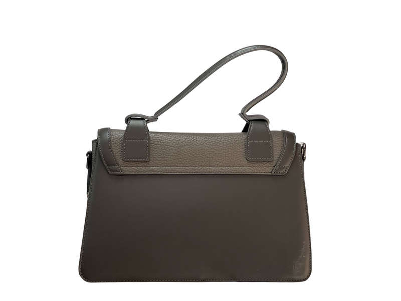 BAGCO Gray Signature Satchel  Bold Elegance, Everyday Power
