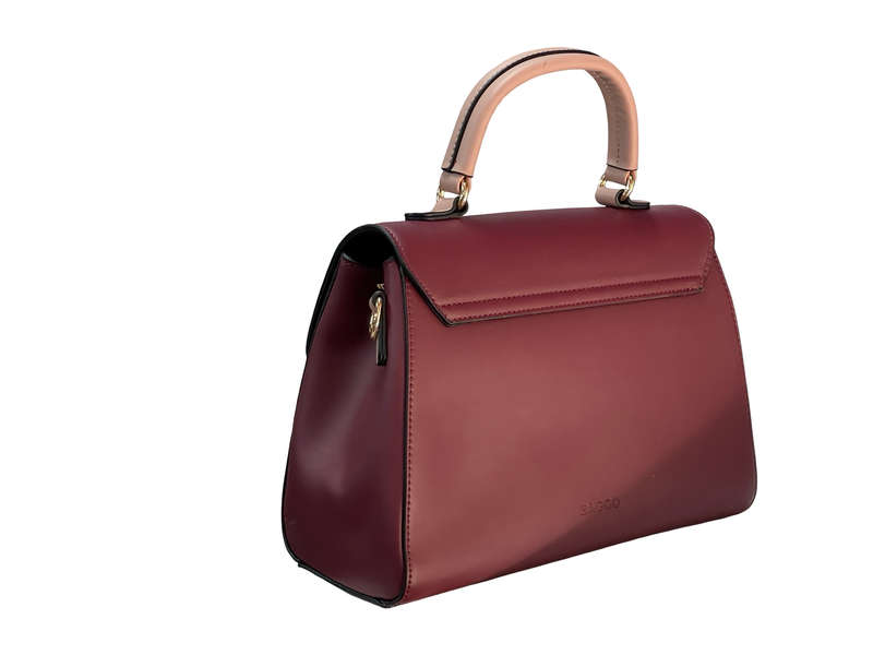 Standard BAGCO Maroon Handbag