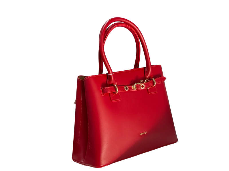 Tall Standard BAGCO Red Handbag