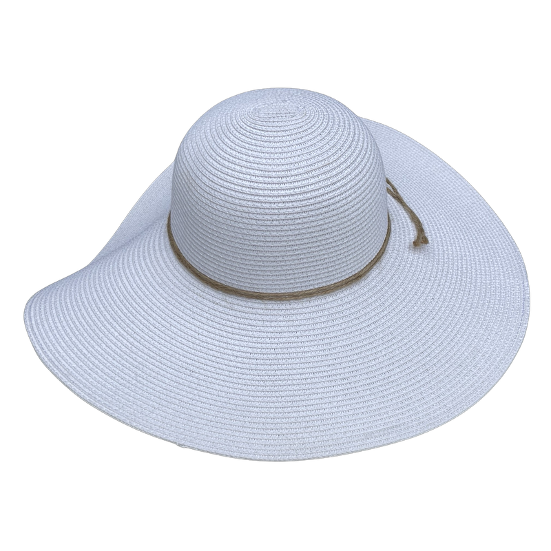 Wide Brim Hat with Rope