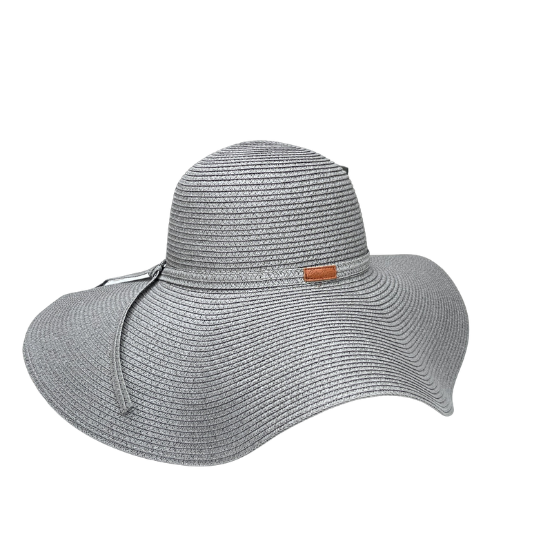 Panama Hat With Faux Leather Band