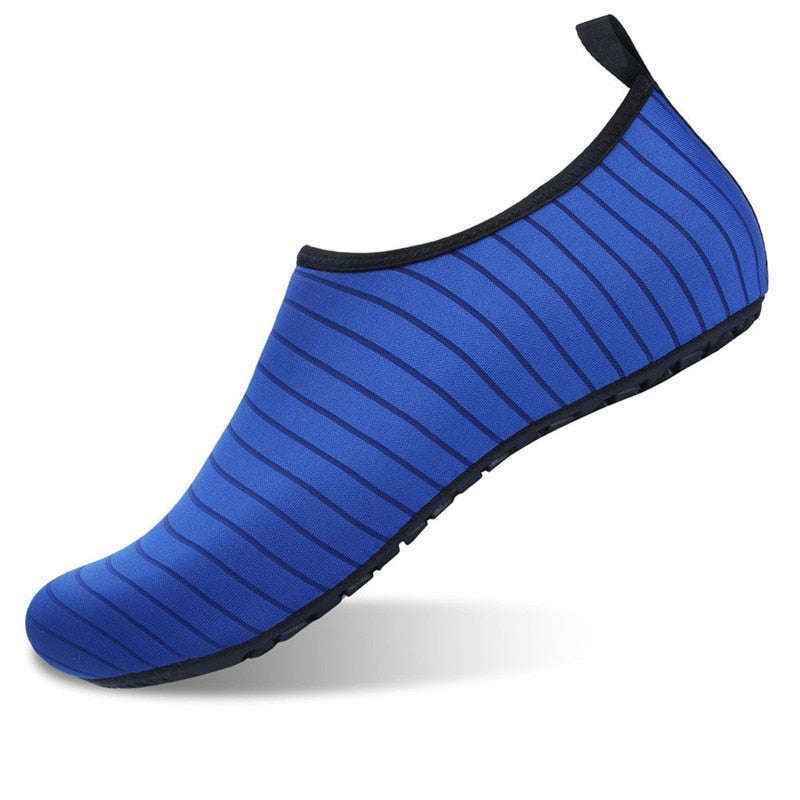 Slip-On Barefoot Aqua Shoes - Cyan / 6.5