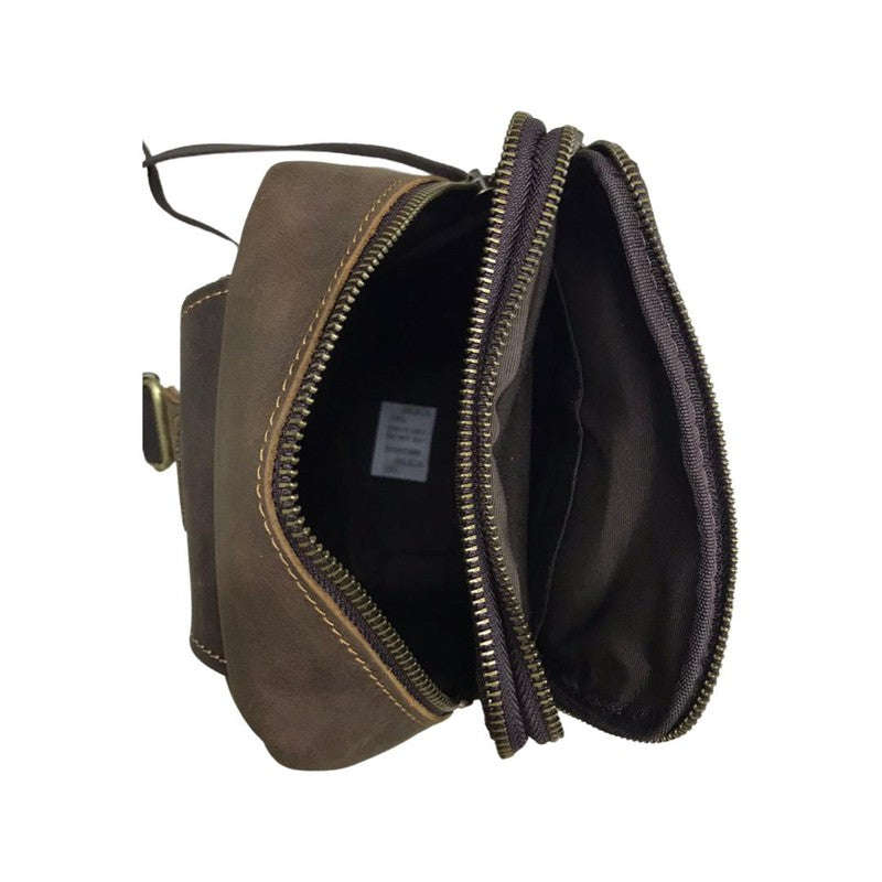 Genuine Leather Neck Pouch
