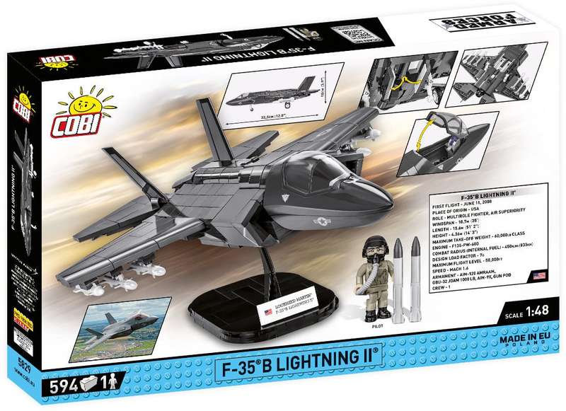 COBI F-35B LIGHTNING II Fighter Jet
