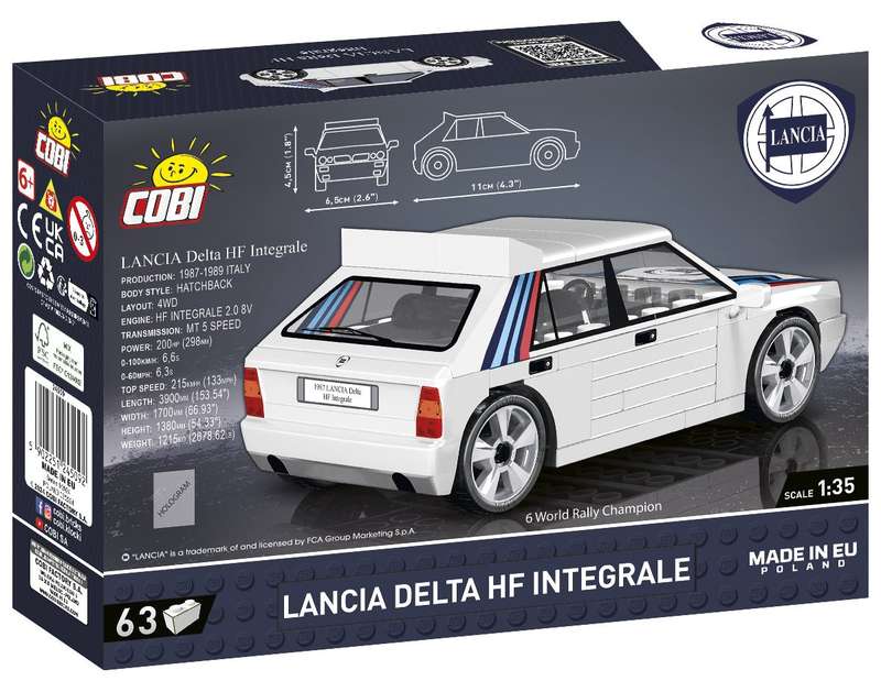 COBI Lancia Delta HF Integrale