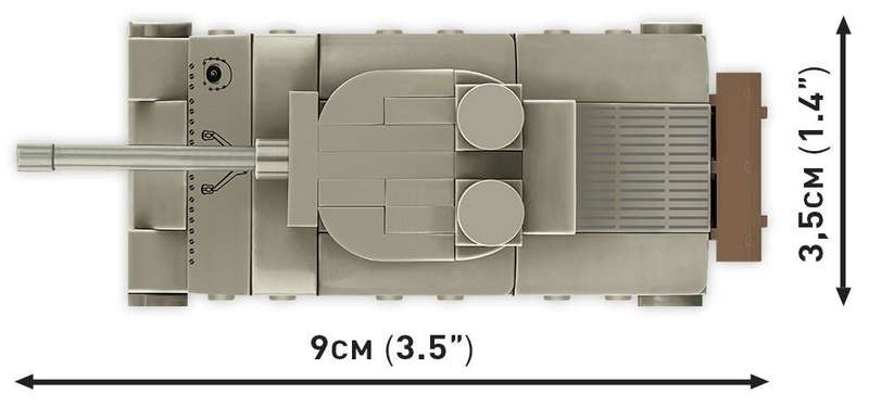 COBI M4A3 Sherman (1:72 Scale)