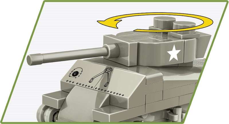 COBI M4A3 Sherman (1:72 Scale)