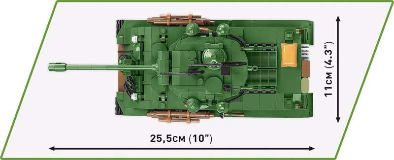 COBI M4A3E8 Sherman Easy Eight