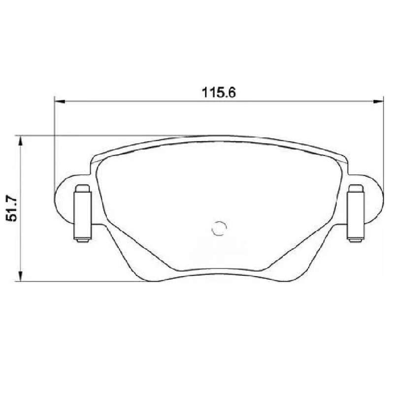 Ford Mondeo MK3 Rear Brake Pads (911)