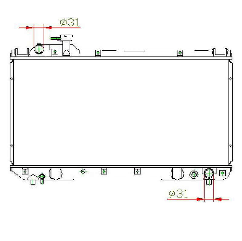 Toyota RAV 4 2.0L Petrol MT Radiator