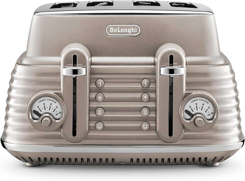 Delonghi - Scolpito 4 Slice Toaster
