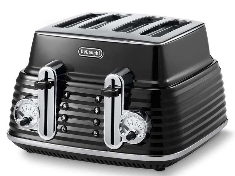 Delonghi - Scolpito 4 Slice Toaster