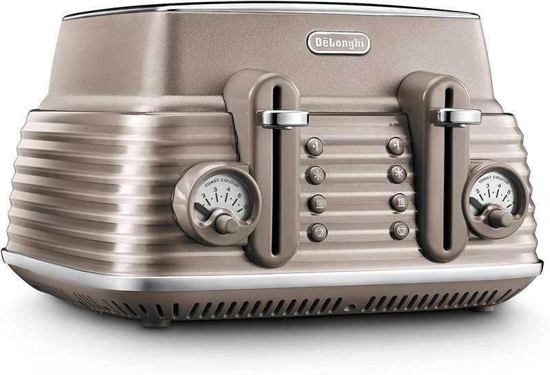 Delonghi - Scolpito 4 Slice Toaster