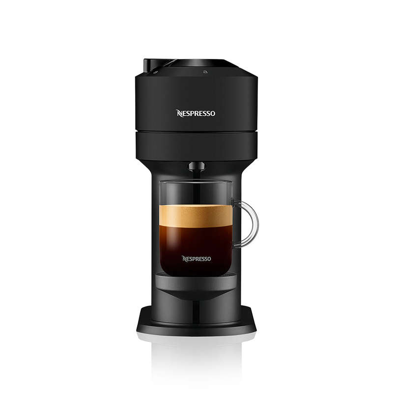 Nespresso Vertuo Next Matte Black Coffee Machine Bundle  (Including Black Milk Frother)
