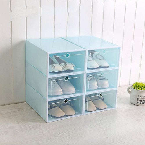 Kuba - Set of 6 Stackable Storage Boxes