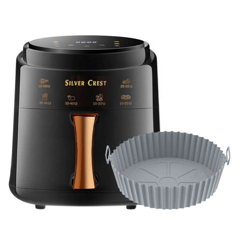Silver Crest 8L Smart Air Fryer With Digital Touch + FREE Silicone Liner
