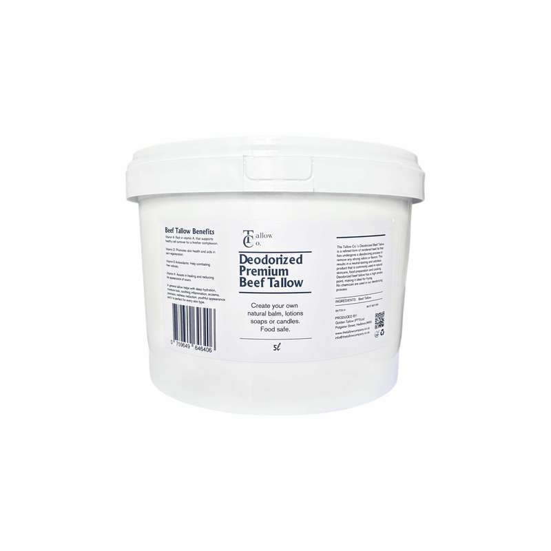 Premium Beef Tallow 5L - Deodorized