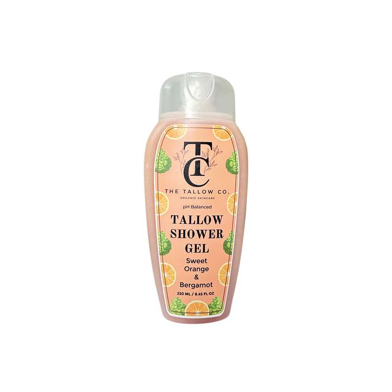 Tallow Shower Gel - Sweet Orange & Bergamot