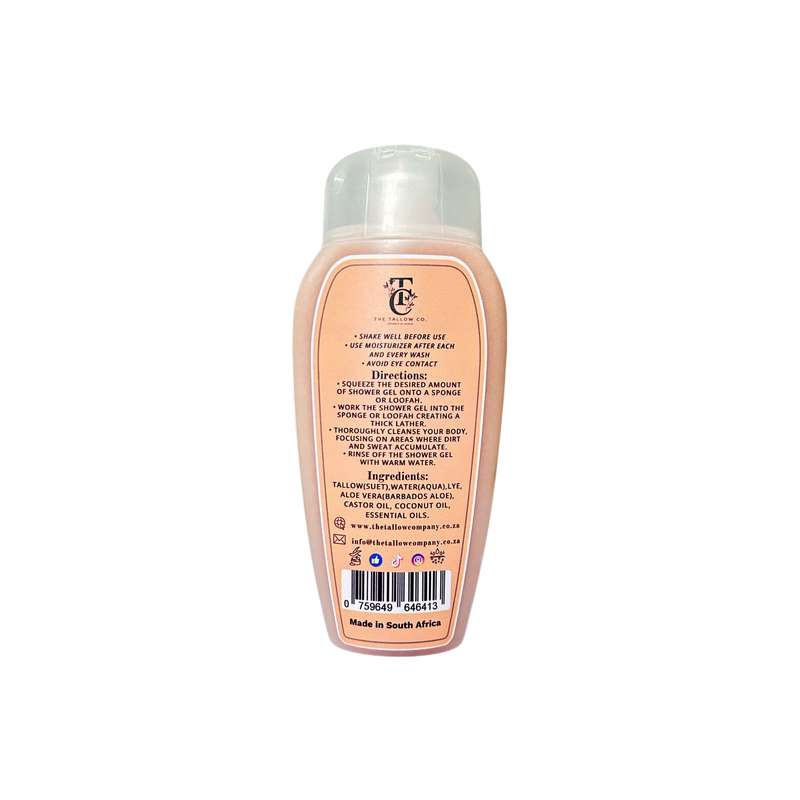 Tallow Shower Gel - Sweet Orange & Bergamot