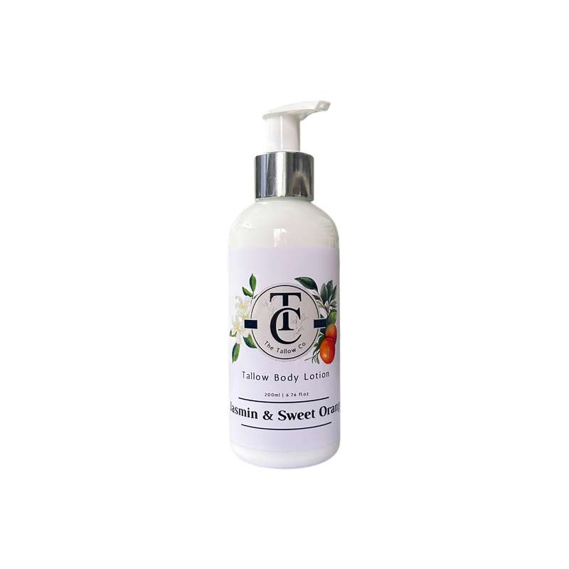 Tallow Hand & Body Lotion - Jasmin & Sweet Orange
