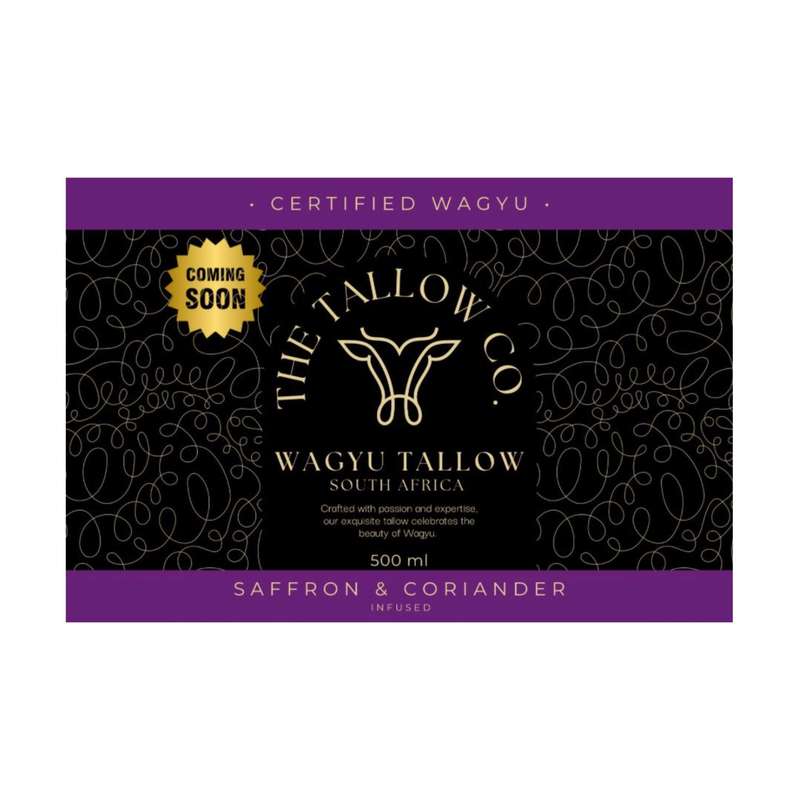 Saffron & Coriander Infused Wagyu Tallow 500ml
