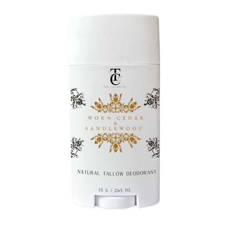 Tallow Deodorant - Worn Cedar & Sandalwood