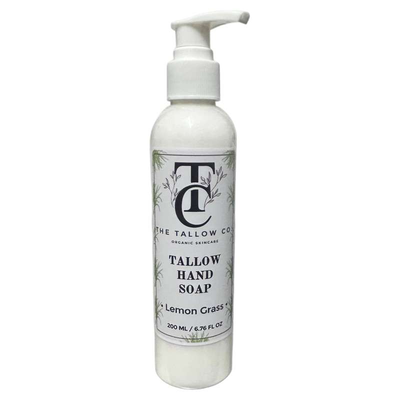 Tallow Liquid Hand Soap - Lemon Grass