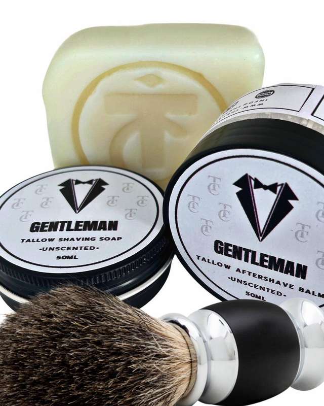 Tallow Shaving Collection - Quartz