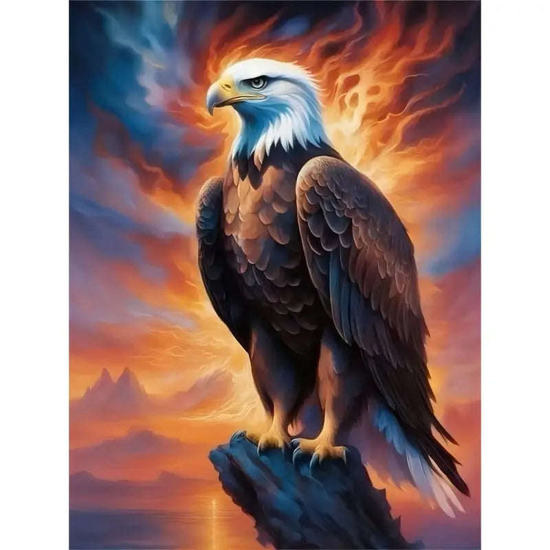 Sitting eagle