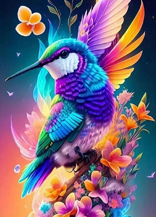 Colourful bird