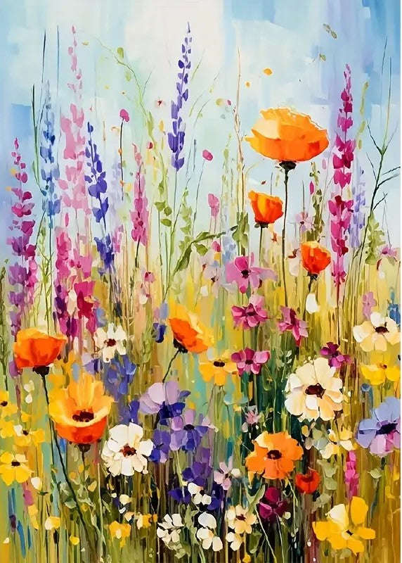 Colourful flowers