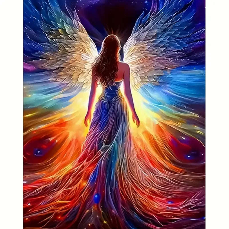 PAINT BY NUMBERS - Colourful Angel