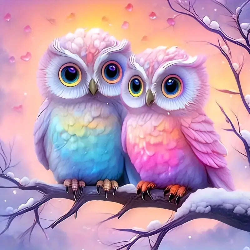 Cute little owls