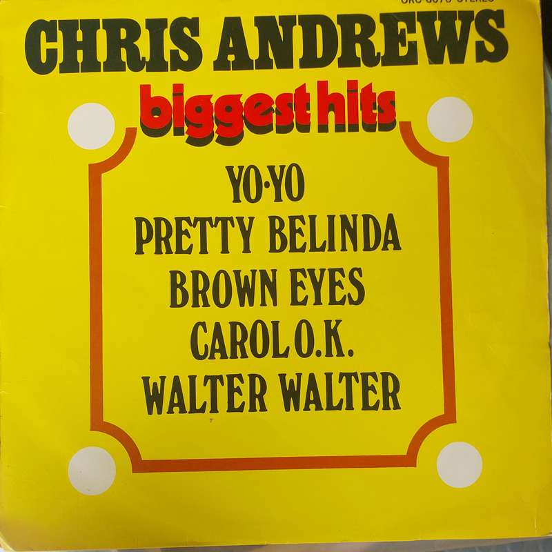 Chris Andrews- Biggest Hits (VG/VG)