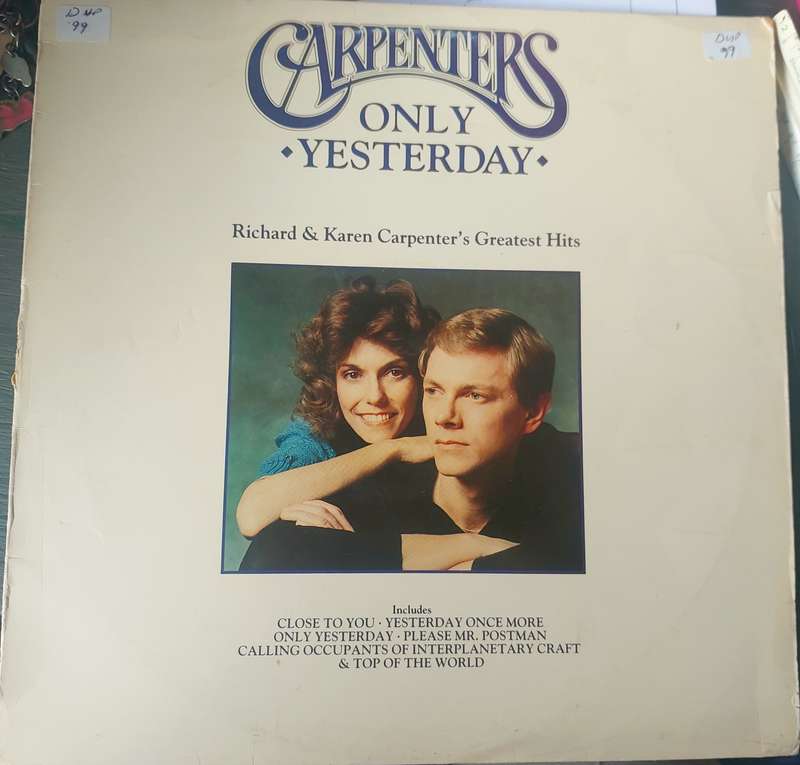 Carpenters- Only Yesterday (VG+/VG)