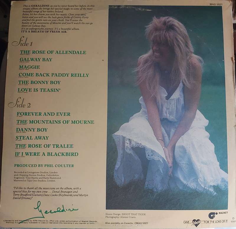 Geraldine - A Breathable of Fresh Air (VG/VG)